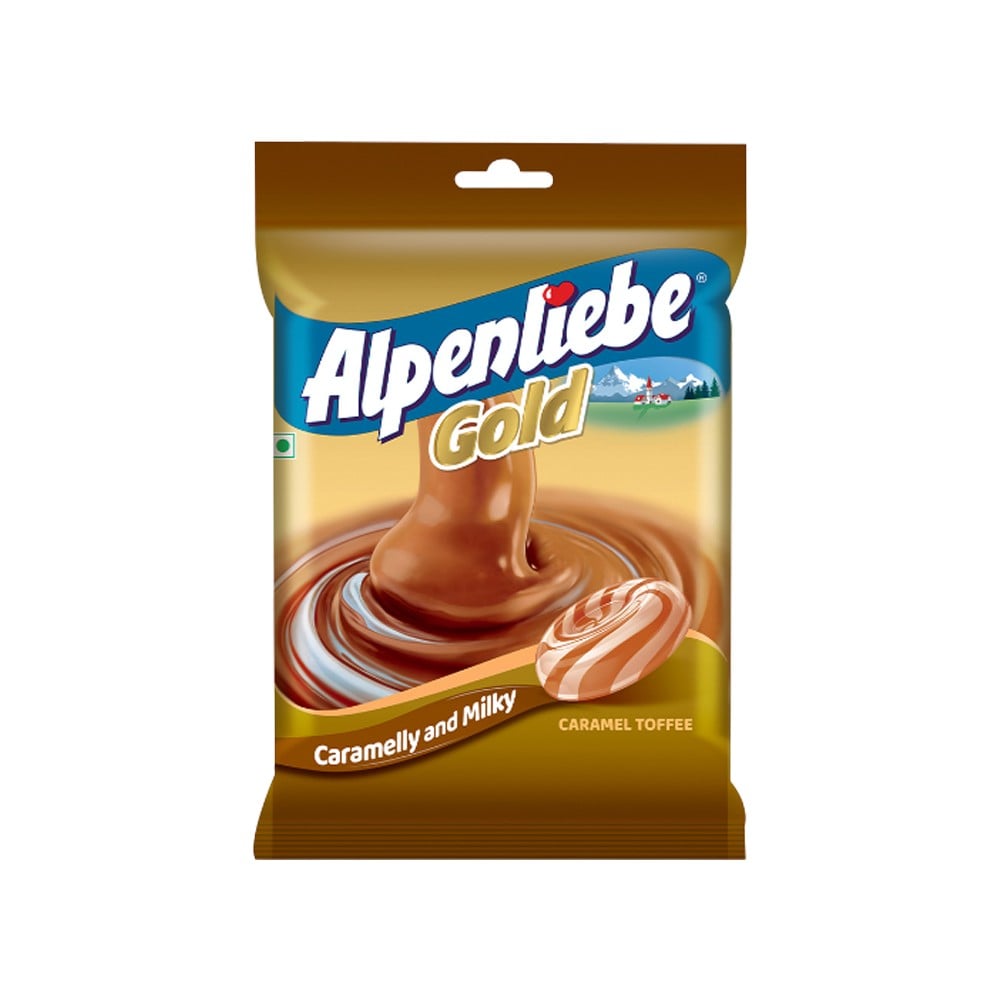 Alpenliebe Gold Caramel Candy Pouch