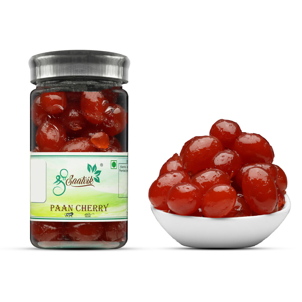 Paan Cherry (Candied Cherry Topping)