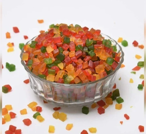 Tutti Frutti (Candied Papaya Bits)